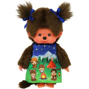 Monchichi 20 cm Meisje Camping