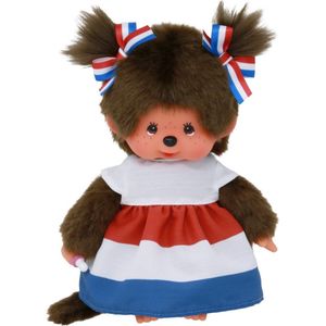 Lappenpop - Monchhichi - Meisje - 20cm - Vinyl/Pluche