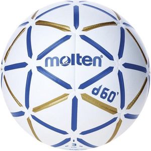 MOLTEN S3200136 Basketbal H3D4000-Bw kunstleer, maat 3, uniseks, volwassenen, wit