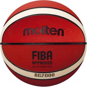 Molten Basketbal - maat 5 - oranje/wit/zwart