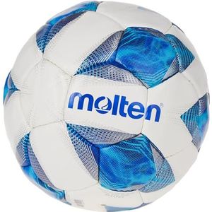 Molten 1710 Vantaggio Voetbal | Superieure trainingsbal | Extra duurzame PU/PVC-hoes voor meerdere oppervlakken spelen | maat 3 - voor jongens en meisjes van 6 tot 9 jaar | blauw