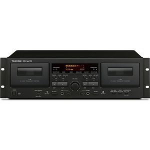 Cassettedekken - 19 Inch - Rack-Monteerbaar Chassis - Met Afstandsbediening