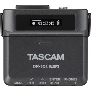 Tascam - DR-10L - Audio Recorder - Zwart - Draagbaar met Lavaliermicrofoon
