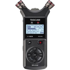 Tascam - DR-07XP - Audiorecorder - Zwart - 32-Bit