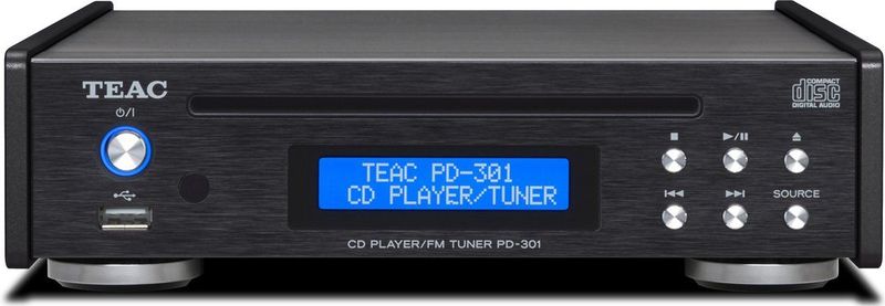 Teac - PD-301DAB-X - CD Speler - Zwart - DAB+/FM