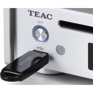 TEAC - PD-301DAB-X - CD-speler - Zilver - USB-poort - Snelle Laadtijden