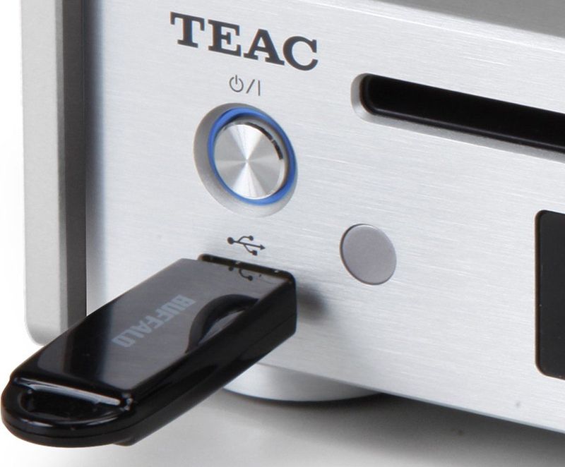 TEAC - PD-301DAB-X - CD-speler - Zilver - USB-poort - Snelle Laadtijden
