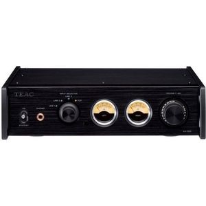 Teac AX-505-B 115 W stereo-versterker per kanaal, energiebesparende functie, versterkercircuit voor hoofdtelefoon, RCA-ingang, zwart