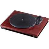 Teac TN-180BT-A3/CH HiFi Plattenspieler mit Bluetooth Sender für Lautsprecher und Kopfhörer (Riemenantrieb, 33/45/78 U/min, integrierter Phono-Vorverstärker, High-Density MDF-Gehäuse), Cherry, Kirsch