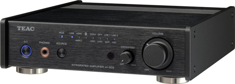 Teac - AI-303 - Compacte Stereo Versterker - Zwart - Met USB DAC