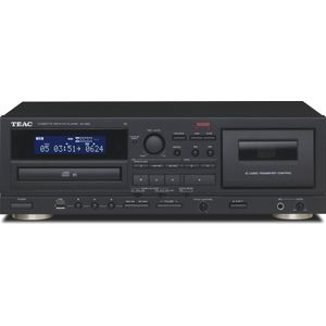TEAC AD-850-SE/B Cassettedeck / CD-speler, HiFi component, Zwart