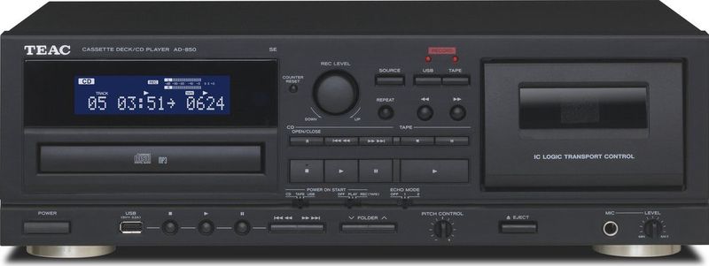 TEAC AD-850-SE/B CD-Speler Zwart - Opnemen en Afspelen op USB