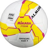 Mikasa FT553B-YP FIFA Quality Ball FT553B, Unisex, Wit, Bal naar voetbal, maat: 5