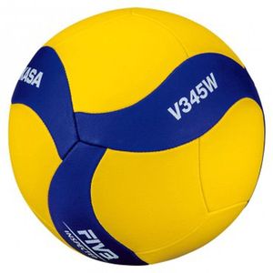 Mikasa VolleybalVolwassenen - geel/ blauw