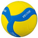 Mikasa Unisex Volwassenen Volleybal, Blauw, 5, VS170W-Y-BL