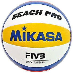 MIKASA Beach Pro Bv550C Strandvolleyball Blue/Yellow/Red 5