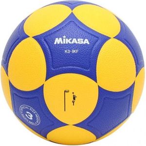 Mikasa K3-IKF Korfbal - Korfballen - blauw/geel - maat 3