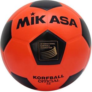 Mikasa K5 Korfbal - Korfballen - oranje/zwart - maat 5