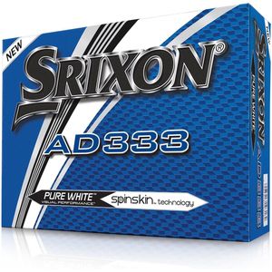 Srixon AD333 9 - Dozijn golfballen - hoogwaardige afstand en controle - lage compressie - resistent en duurzaam - premium golfaccessoires en golfgeschenken