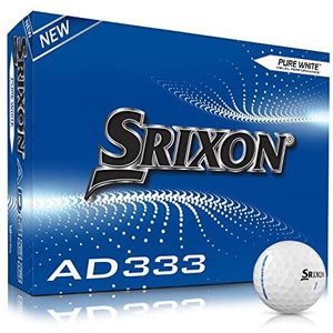 Srixon Ad333 Golfbal, heren, wit, eenheidsmaat