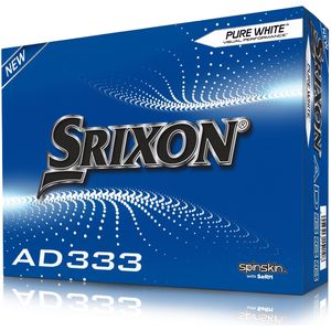 Srixon AD333 11 - Krachtige golfballen voor afstand en snelheid, lage compressie, voor consistentie en controle, uitlijnlijn, premium golfaccessoires en golfgeschenken
