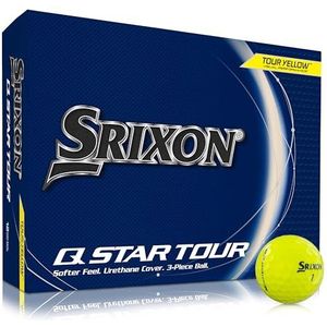 Srixon, Q-Star Tour 5 2024 - tientallen golfballen - zacht gevoel, rotatie, prestaties en kracht - 3-delig - urethaan - premium golfaccessoires en golfgeschenken