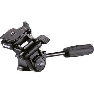Velbon - PHD-33M - Statiefkop - Zwart - Aluminium