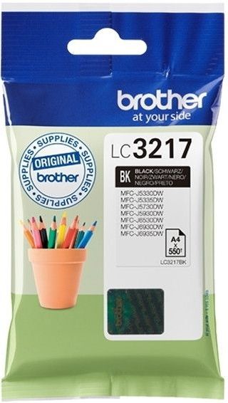 Brother - LC-3217BK - Inktcartridge - Zwart - 12.5 ml
