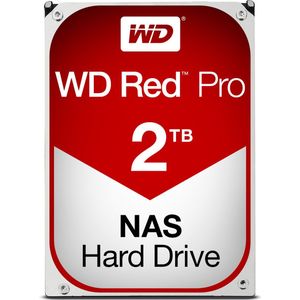 Western Digital WD Red Pro - Interne Harde Schijf 3.5"" - NAS - 2 TB