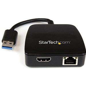 Universal USB 3.0 dockingstation met HDMI - USB 3.0 naar GbE-adapter (USB31GEHD)