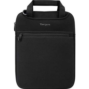 Targus Verticale duwtas, messenger bag, reis-laptoptas met verborgen handgrepen, kruis-schouderriem, beschermende bekleding voor 14 inch laptop, zwart (TSS913)