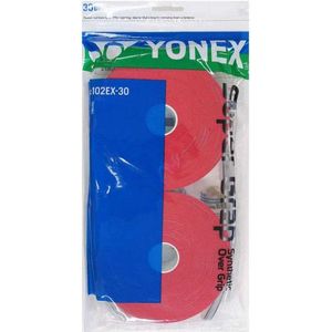 Overgrip Yonex AC102EX Rol 30 Super Grap Red