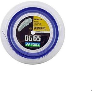 Yonex BG 65 Blauw - badmintonsnaren - duurzaam