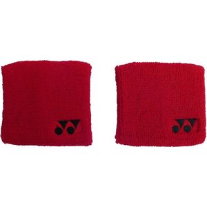 Yonex Polsband 2 Stuks 8x8 Cm Rood