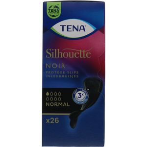 TENA Silhouette Liners Normal zwart, 26 stuks