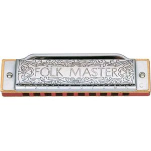 Suzuki Folkmaster mondharmonica A - Topmerk - Prijs/kwaliteit!