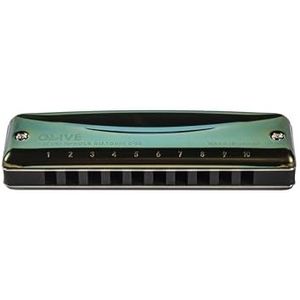 Suzuki - Olive Diatonic Harmonica - Sleutel D