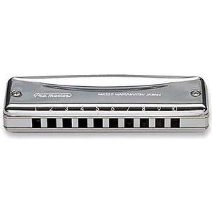 DELUXE - MR-350 - Mondharmonica - Geanodiseerd Aluminium - 10 Gaten