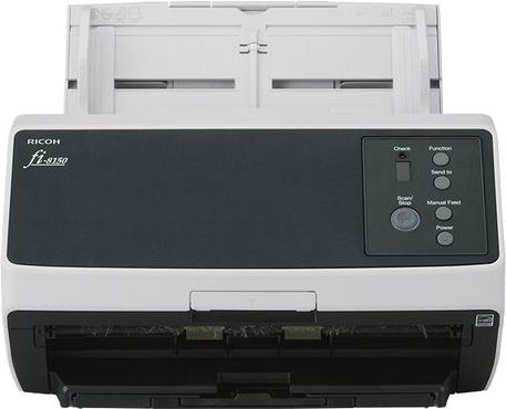 Ricoh FI-8150 ADF-/handmatige invoer scanner 600 x 600 DPI A4 Zwart, Grijs