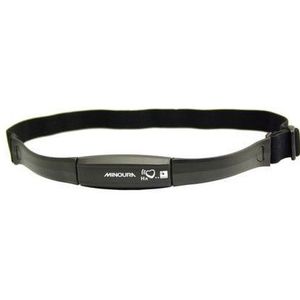 Minoura Borstband Analoog Universeel Zwart
