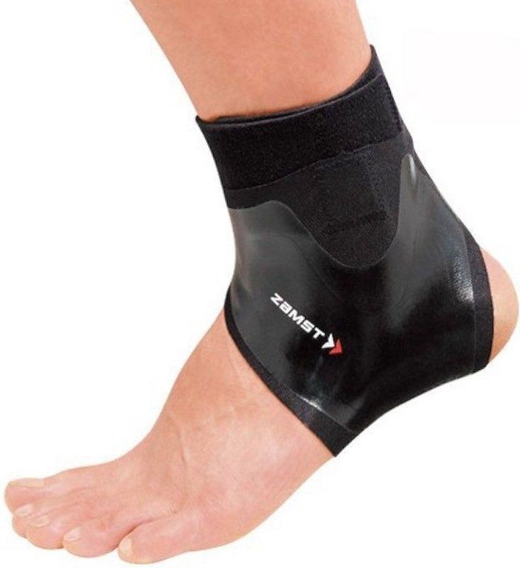 Zamst Filmista Enkelbrace - Zwart - Links - Maat XL