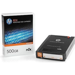 Hpe Rdx 500gb Verwisselbare Schijfcassette Zwart