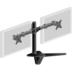 iiyama DS1002D-B1 Dual Screen Desktop Stand - Black