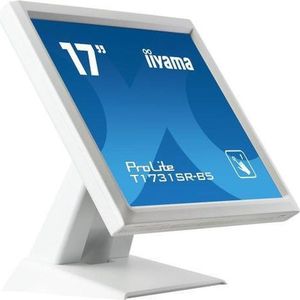 Iiyama ProLite T1731SR Touchscreen monitor Energielabel E (A - G) 43.2 cm (17 inch) 1280 x 1024 Pixel 5:4 5 ms DisplayPort, HDMI, VGA, Audio-Line-out TN LED