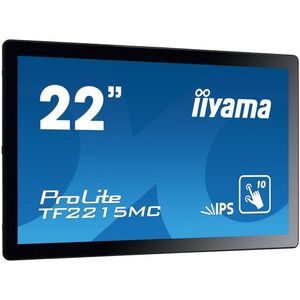 iiyama ProLite TF2215MC-B2 computer monitor 54,6 cm (21.5") 1920 x 1080 Pixels Full HD LED Touchscreen Multi-gebruiker Zwart