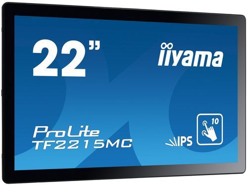 iiyama ProLite TF2215MC-B2 computer monitor 54,6 cm (21.5") 1920 x 1080 Pixels Full HD LED Touchscreen Multi-gebruiker Zwart
