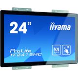 iiyama ProLite TF2415MC-B2 touch screen-monitor 60,5 cm (23.8"") 1920 x 1080 Pixels Multi-touch Multi-gebruiker Zwart