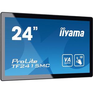 iiyama ProLite TF2415MC-B2 computer monitor 60,5 cm (23.8") 1920 x 1080 Pixels Full HD LCD Touchscreen Multi-gebruiker Zwart