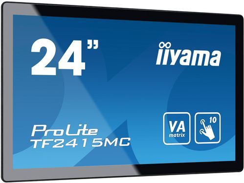 iiyama ProLite TF2415MC-B2 computer monitor 60,5 cm (23.8") 1920 x 1080 Pixels Full HD LCD Touchscreen Multi-gebruiker Zwart