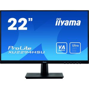 iiyama ProLite XU2294HSU-B1 LED display 54,6 cm (21.5'') 1920 x 1080 Pixels Full HD Flat Mat Zwart
